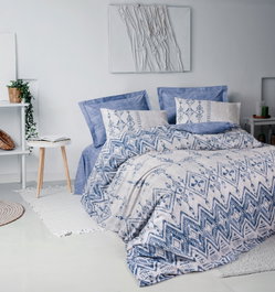 L'essentiel linge de maison Cleo - Azul